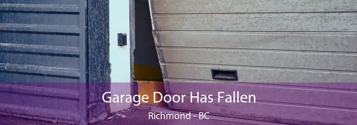 Garage Door Has Fallen Richmond - BC