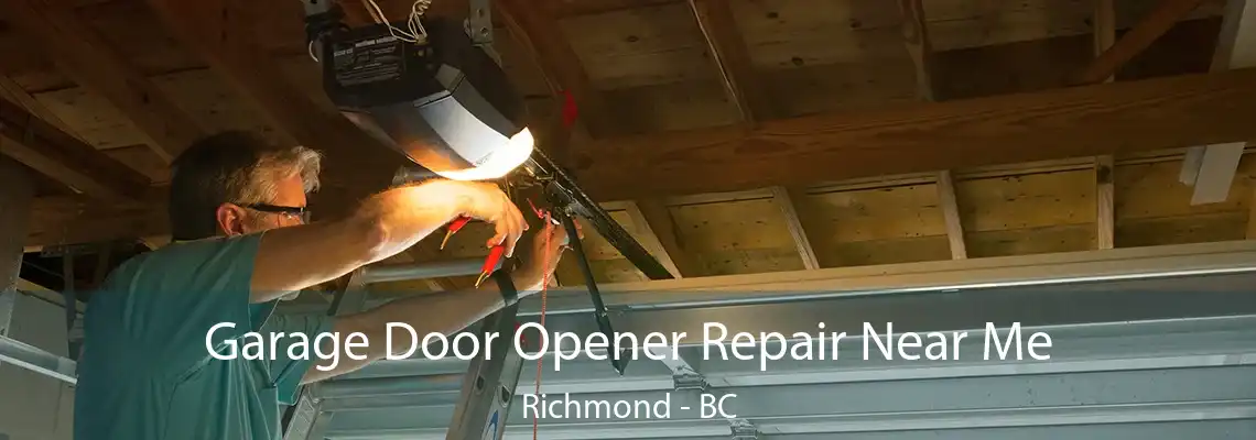 Garage Door Opener Repair Near Me Richmond - BC