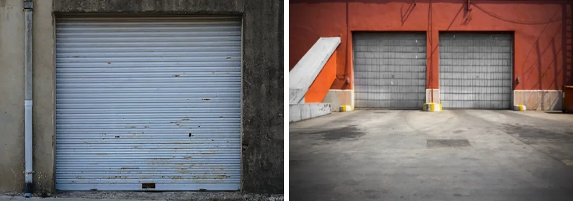 Rusty Iron Garage Doors Replacement in Richmond, BC