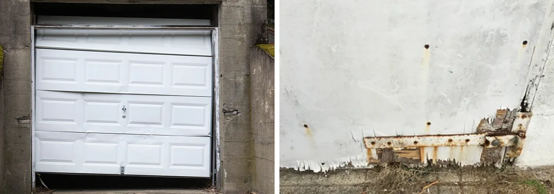 Rotten Commercial Garage Door Repair in Richmond, BC