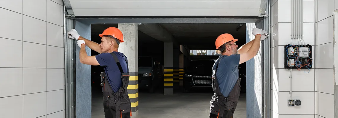 Wooden Garage Door Frame Repair in Richmond, British Columbia