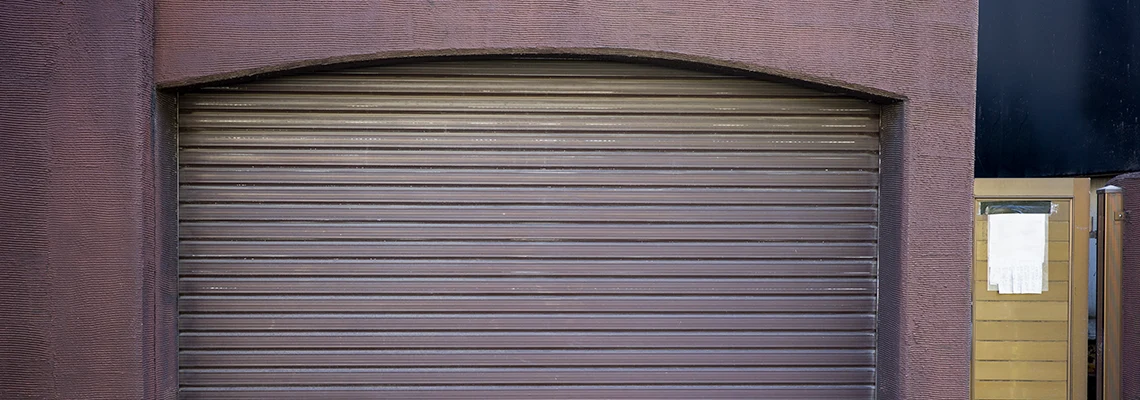 Fallen Garage Door Worn Rollers Replacement in Richmond, British Columbia
