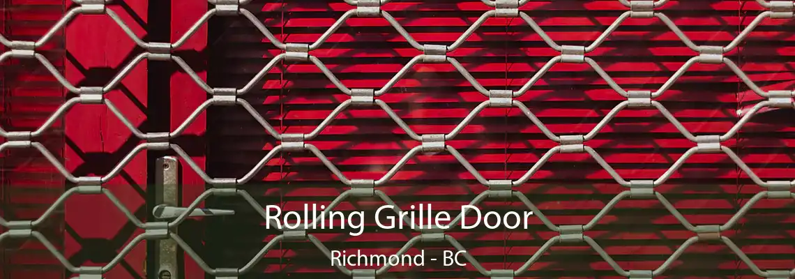 Rolling Grille Door Richmond - BC